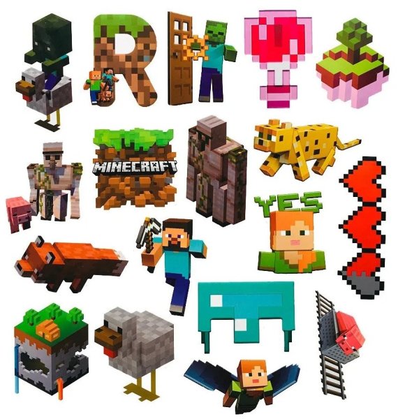Minecraft Stickers funny
