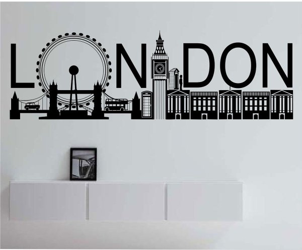 Наклейка для стен Лондон