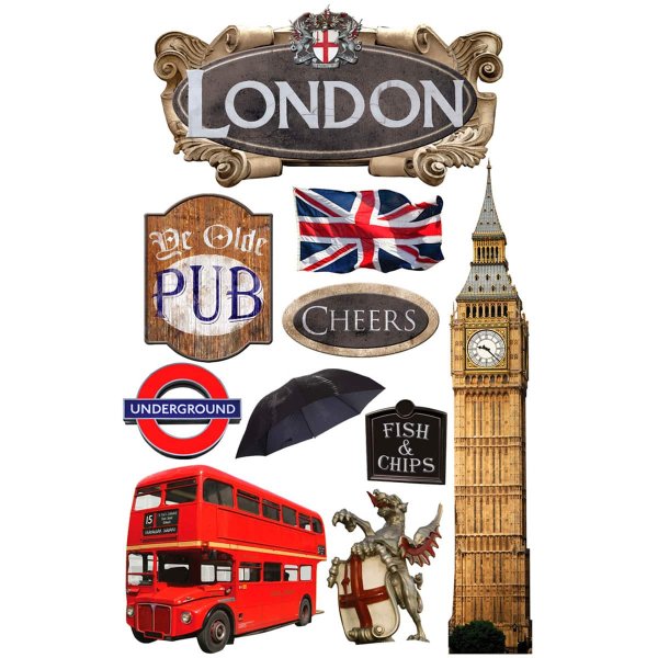 Наклейки Англия