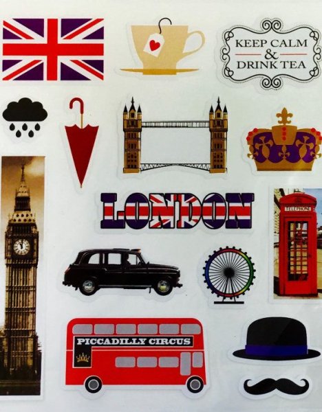 Наклейки Англия