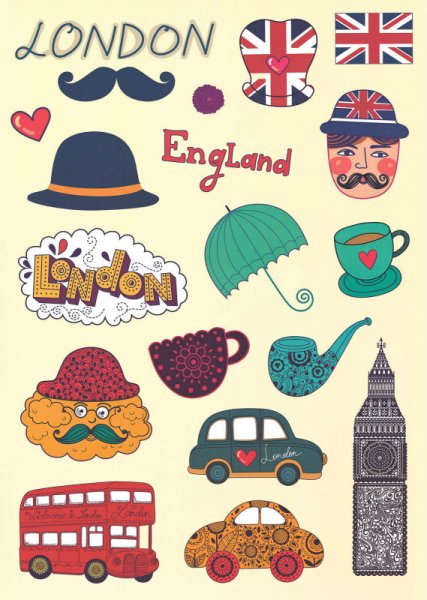 Наклейка "Лондон"