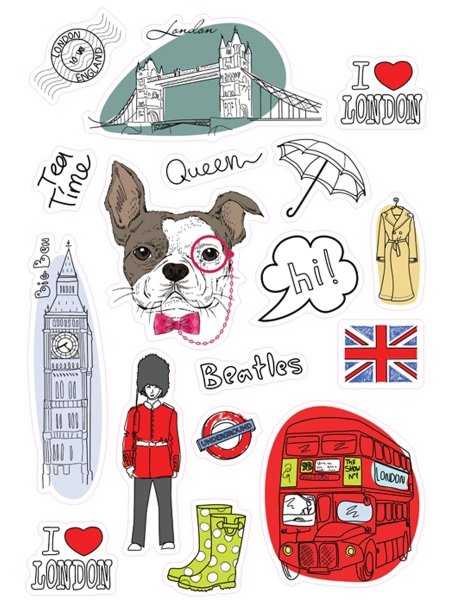 Стикеры английский язык