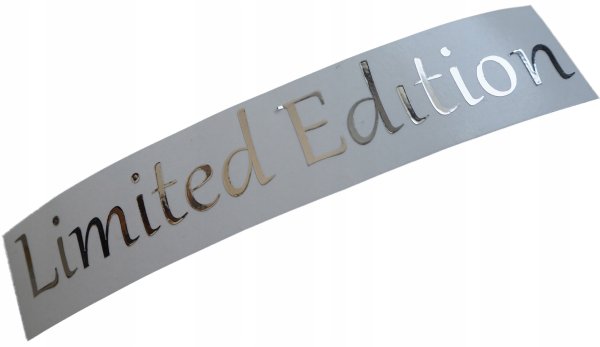 Наклейка серебристая