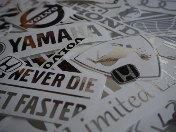 Наклейка хром