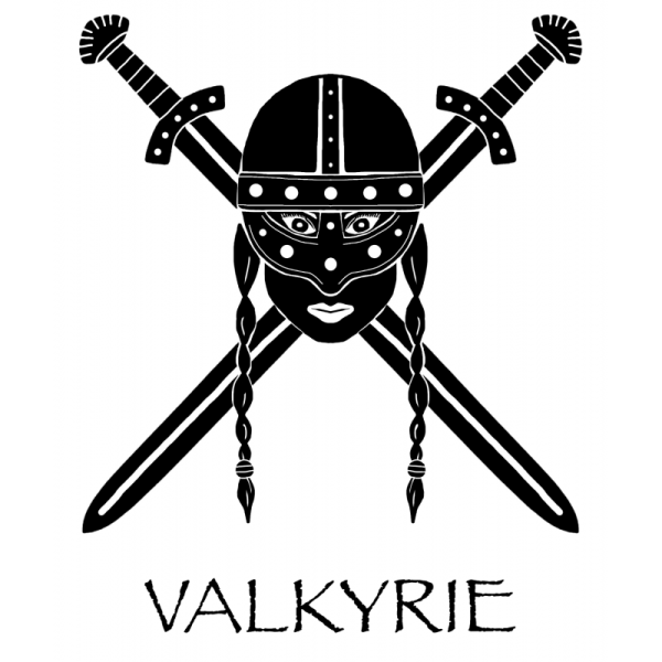 Валькирия надпись
