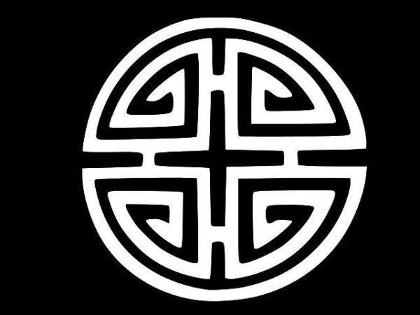 Японская кошка Манеки-неко арт