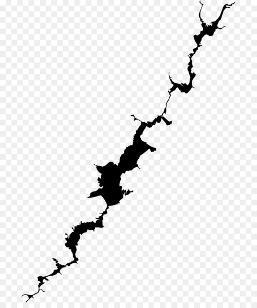 Трещины на прозрачном фоне