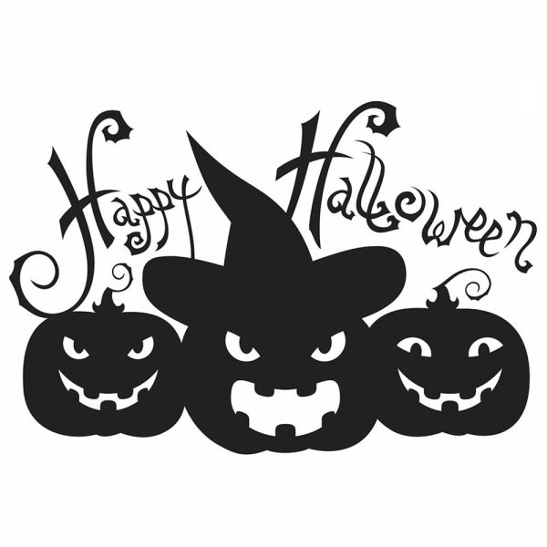 Наклейки на окна Хэллоуин