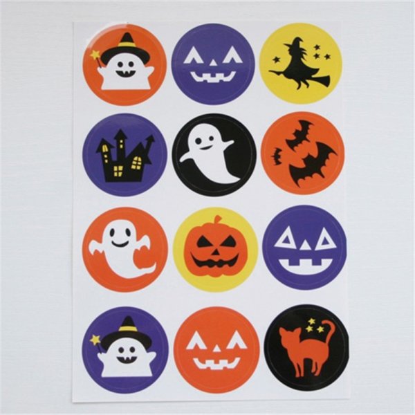 Наклейки на Хэллоуин