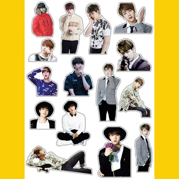 Наклейки БТС Джин