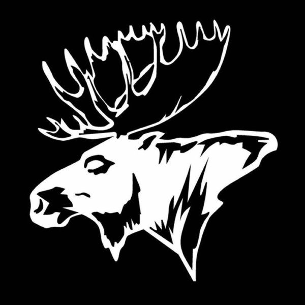 Наклейка на авто Лось