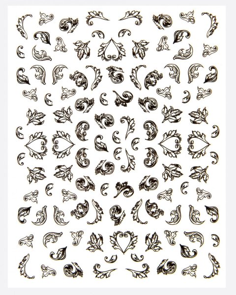 Узорные наклейки