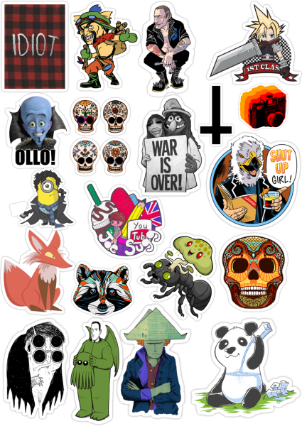 100 Наклеек волшебные наклейки 36670