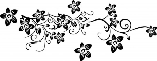 Трафаретные узоры на стены