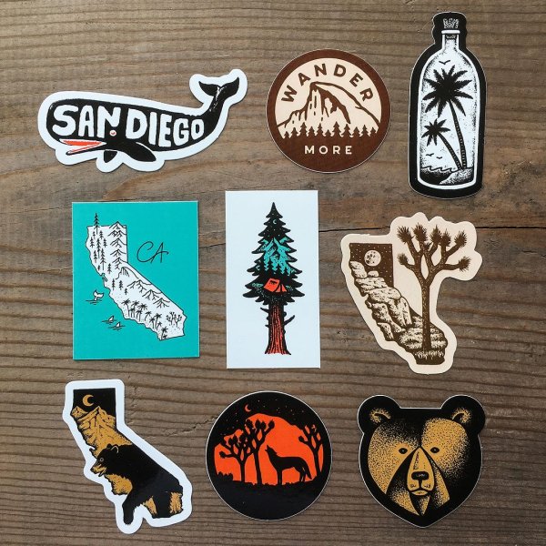 Дизайнерские Стикеры