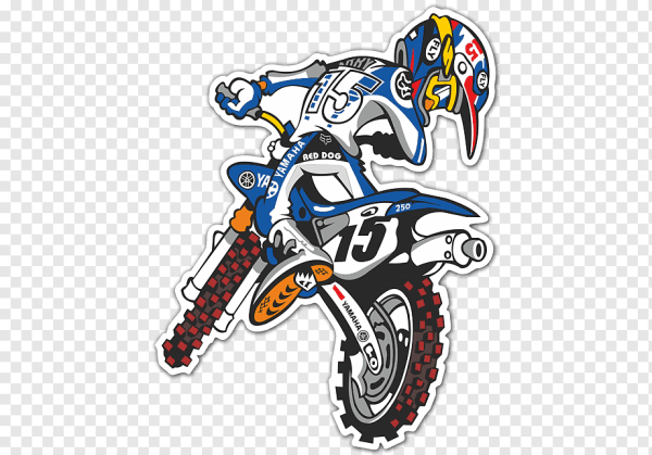 Наклейки на мотоцикл эндуро