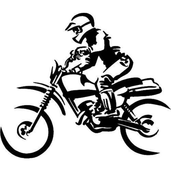 Спортивные наклейки Мотоспорт