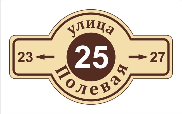 Пластиковые таблички