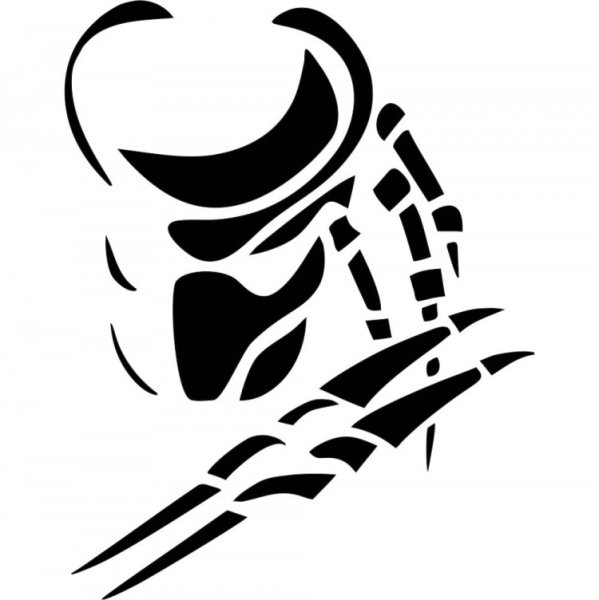 Наклейки на авто Predator