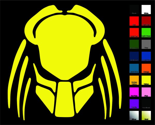 Наклейки на авто Predator