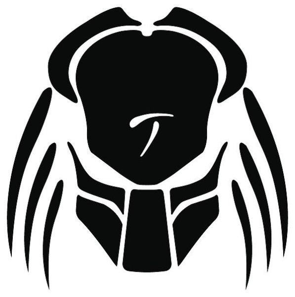 Чужой наклейка