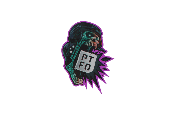 Наклейка PTFO КС