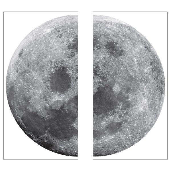 Kinnared Киннаред декоративные наклейки, Луна