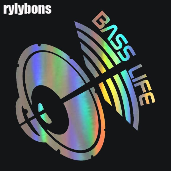 Наклейка Bass