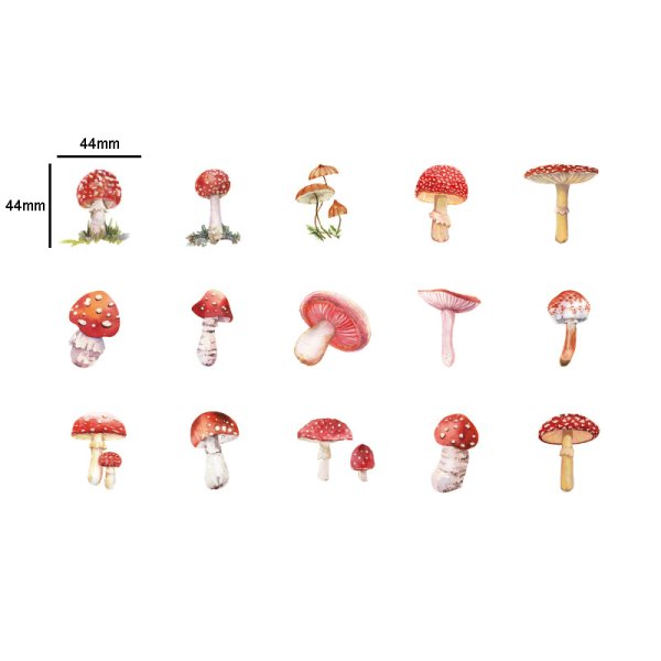 Мухомор наклейки