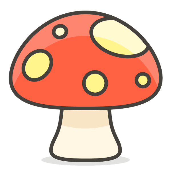 Наклейки грибочки