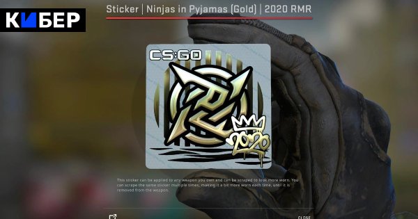 Ninjas in Pyjamas (металлическая)