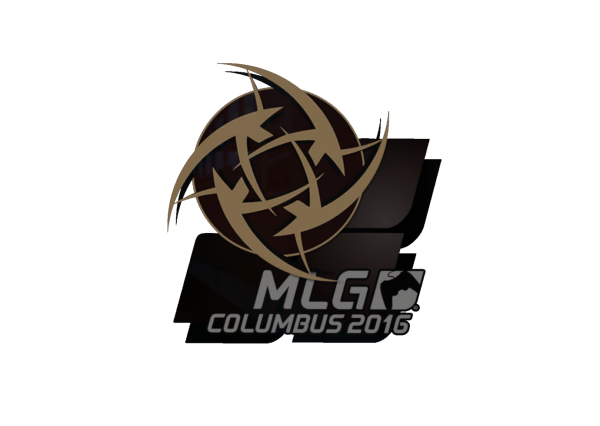 Ninjas in Pyjamas наклейка Золотая