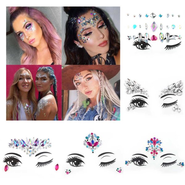 Наклейки на лоб индийские