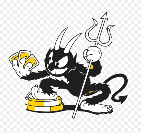 Cuphead босс дьявол