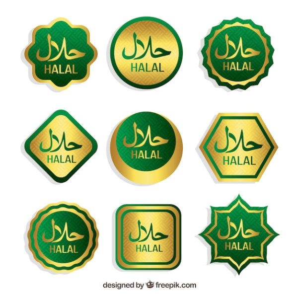 Значок Халяль вектор