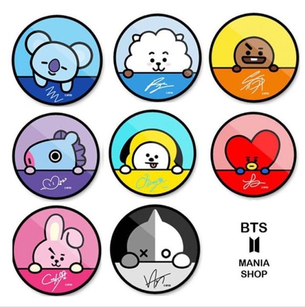 Bt21 BTS Стикеры