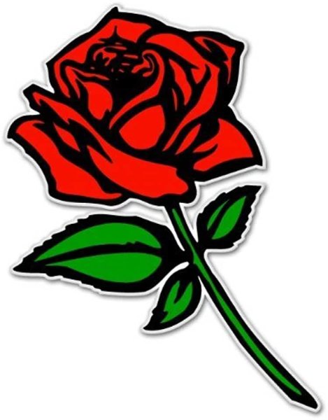 Красные розы Стикеры