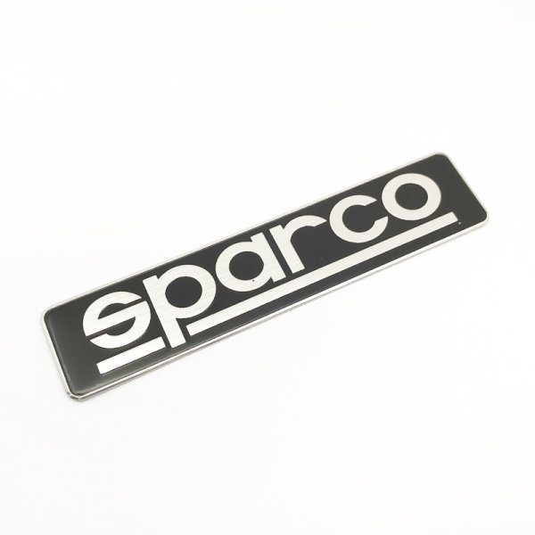 Эмблема алюминиевая Sparco
