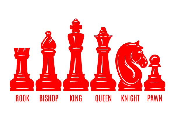 Шахматные фигурки наклейки