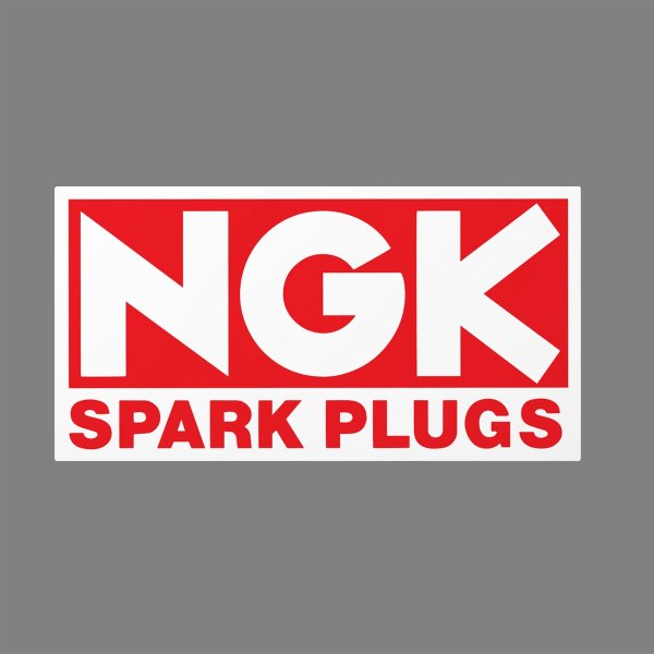 NGK наклейка на автомобиль