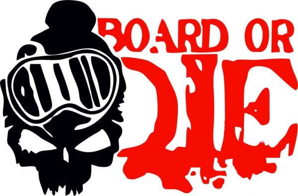 Сноуборд надпись