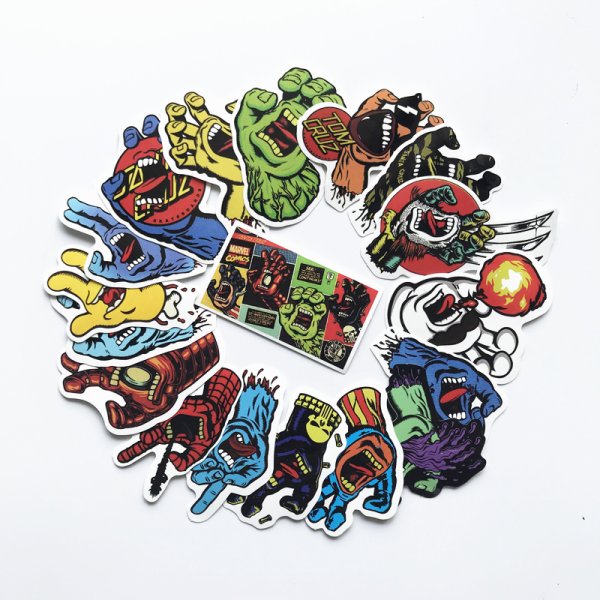 Стикеры Santa Cruz