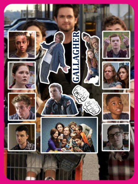 Наклейки из сериалов