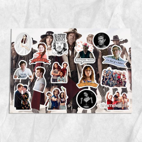 Наклейки бесстыжие