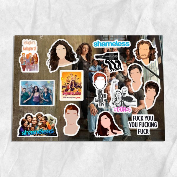 Shameless наклейки