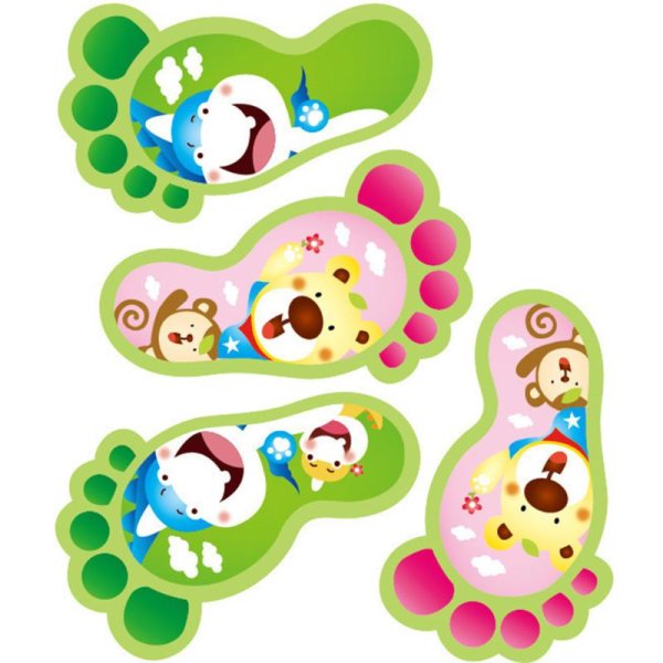 Наклейки на пол детские