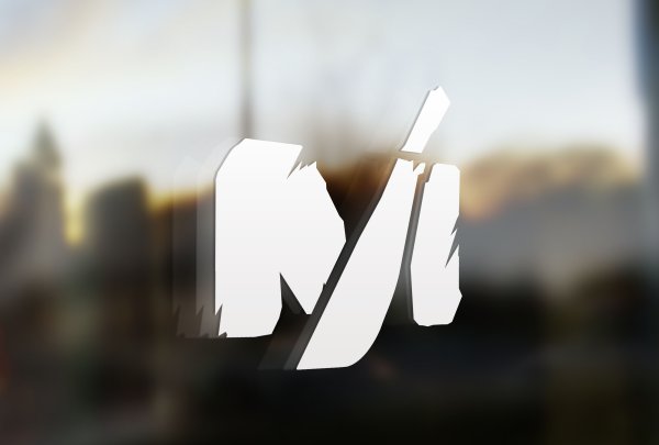 Machete наклейка на авто