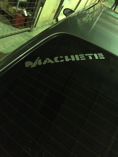 Наклейки альфард мачете