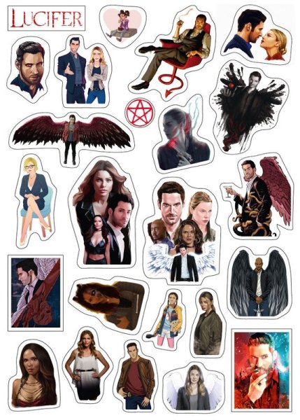 Z наклейка Формат