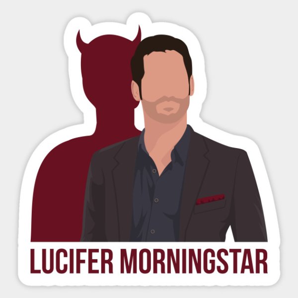 Стикеры Люцифер сериал